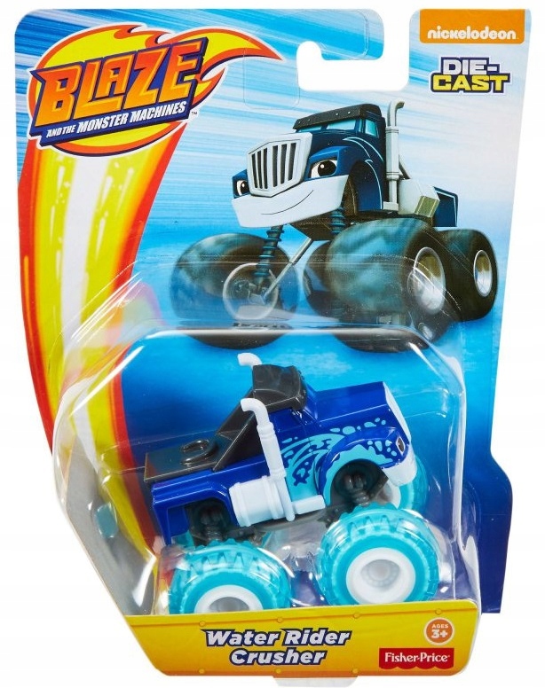 Water Rider Crusher Auto Auta Blaze uszkodzone op