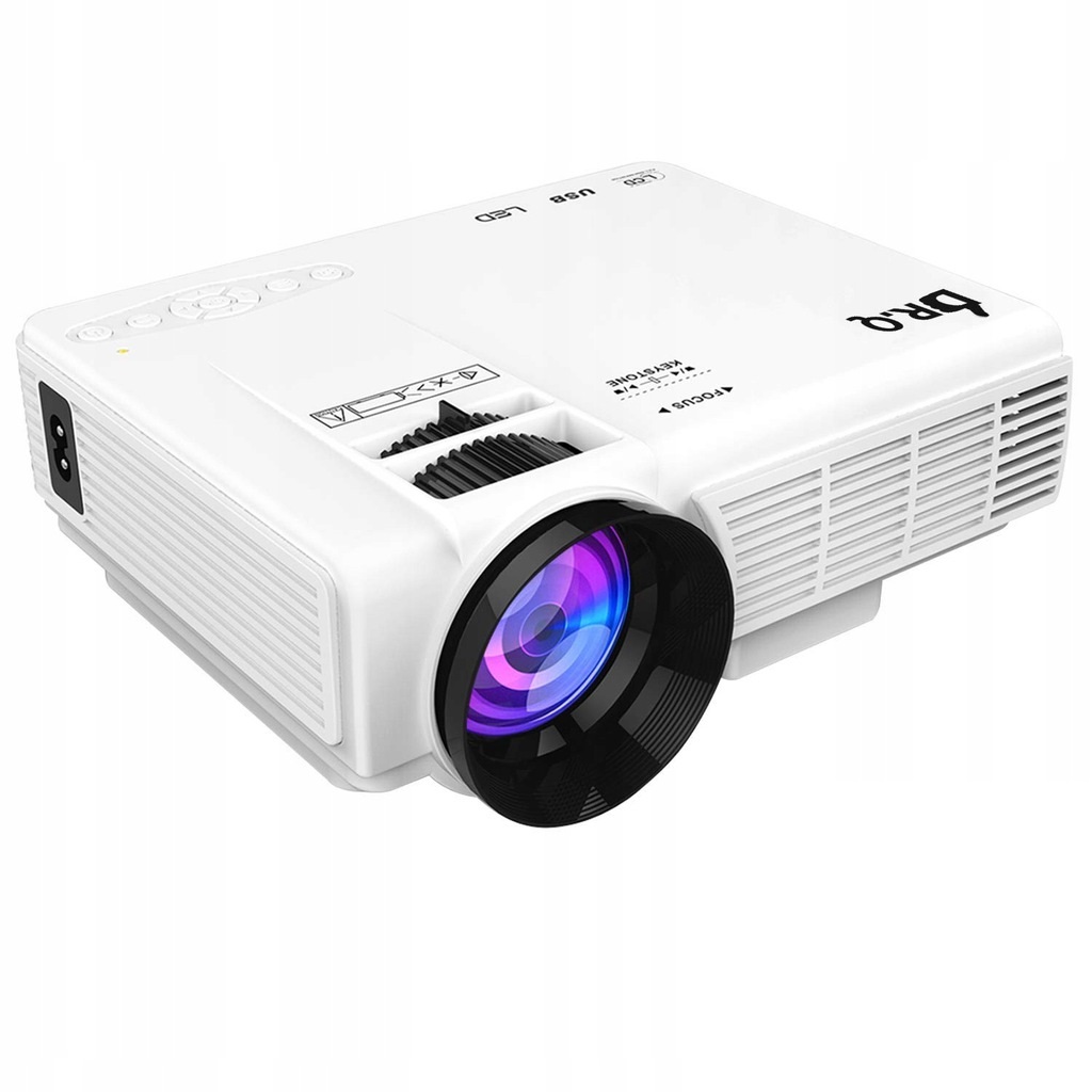 PROJEKTOR LED DR. Q HI04 9052867310 oficjalne archiwum Allegro