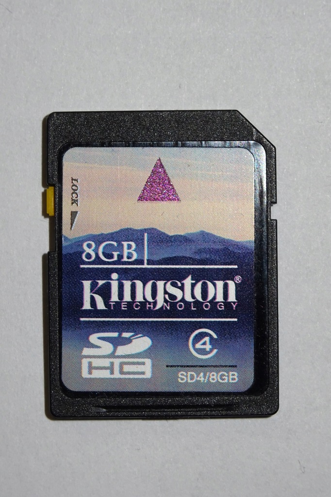 Kingston SDHC 8GB (SD4/8GB) Class 4