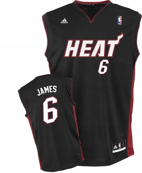 Koszulka HEAT James NBA Adidas Official Oryginalna