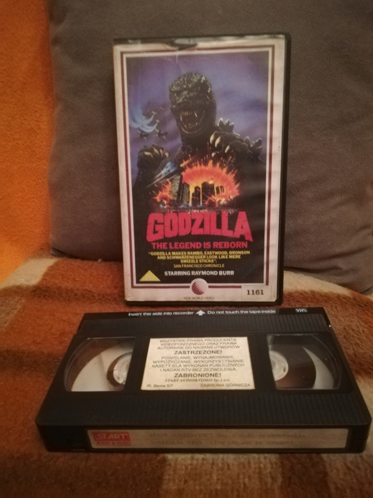 GODZILLA 1985 _ START AUDIO VIDEO _ GIGA UNIKAT !!