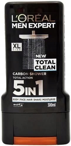 L'oreal Men Expert żel pod prysznic Total Clean 30