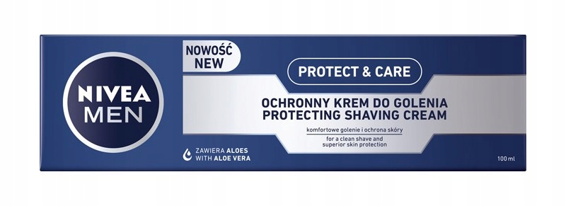 NIVEA FOR MEN Krem do golenia ochronny 100ml