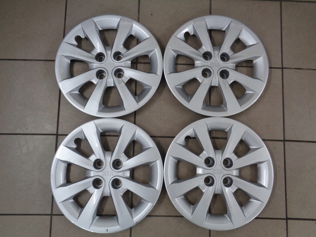 Oryginalne kołpaki KIA 15 MODEL RIO 4x100 na śruby - 13094113362 ...