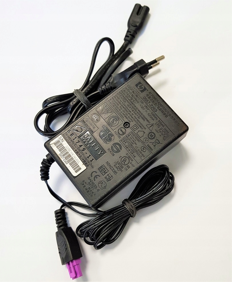 ORYGINALNY ZASILACZ HP 32V 625mA 0957-2269 +kabel
