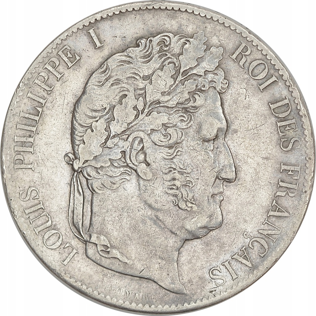 17.FRANCJA, LUDWIK FILIP, 5 FRANKÓW 1846 A