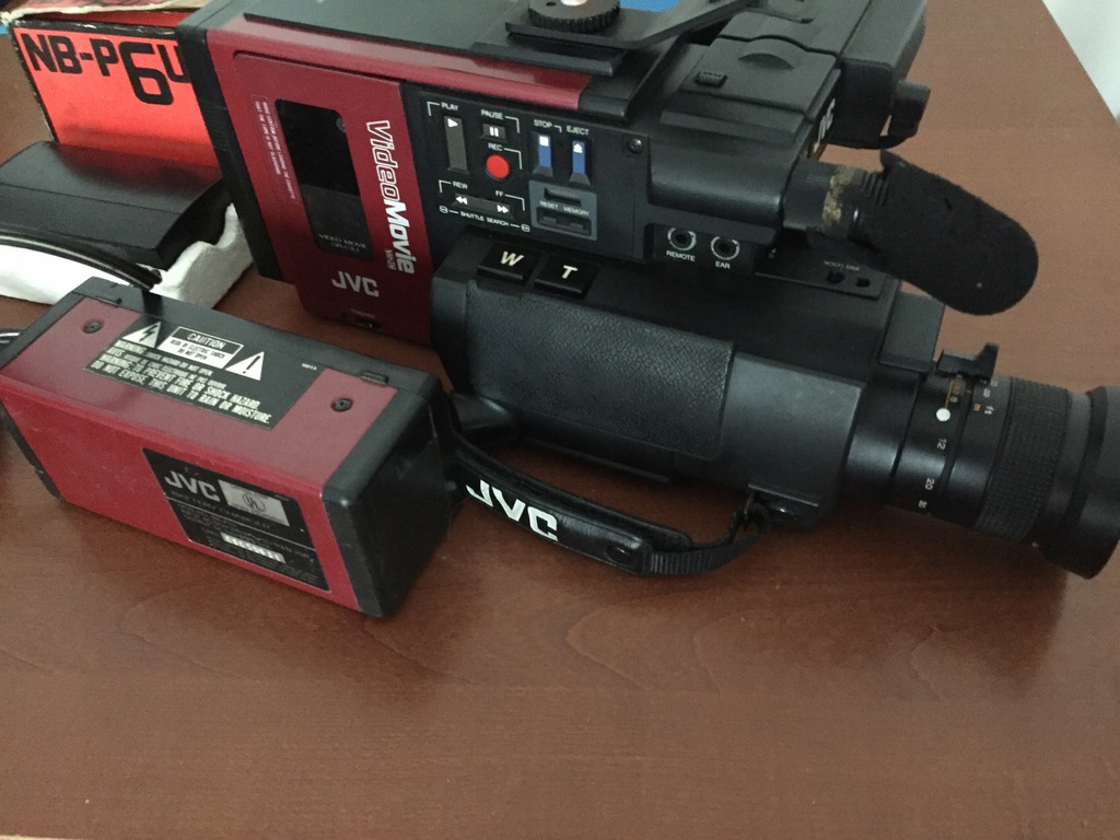 JVC GR-C1U kamera video z filmu Back to the Future