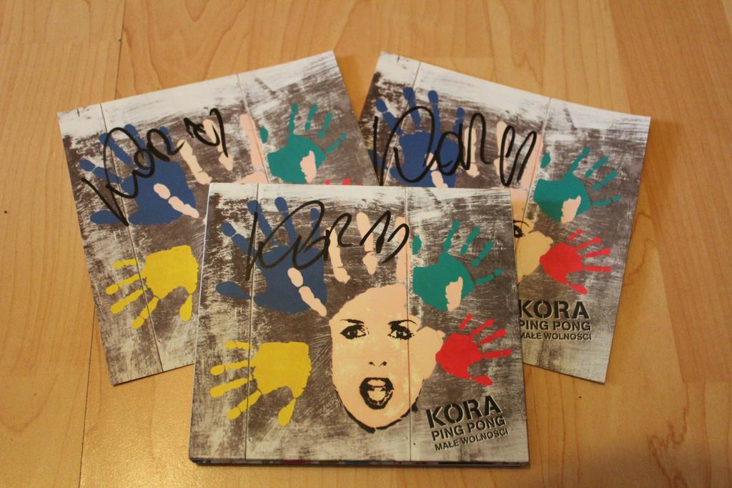 PŁYTA CD Kory - PING PONG Małe Wolności z autograf