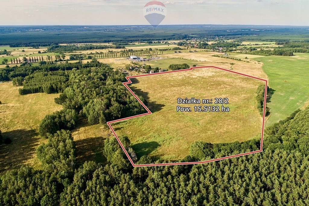 Działka, Klępina, 155132 m²