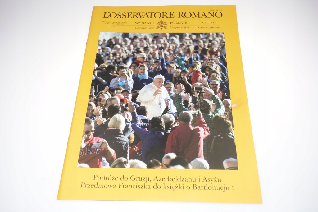 L`osservatore Romano numer 10(386) 2016