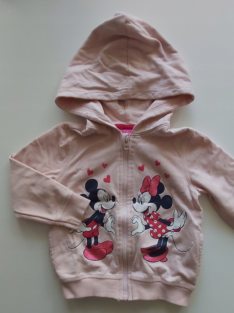 Bluza Disney Minnie Myszka 98 cm z kapturem