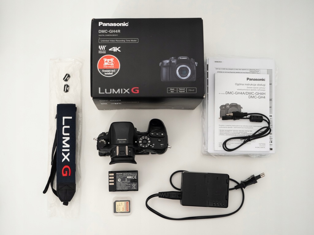 Panasonic Lumix GH4R V-Log nielimitowane video 4K