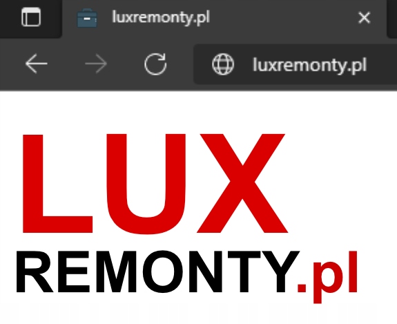 Domena LuxRemonty.pl