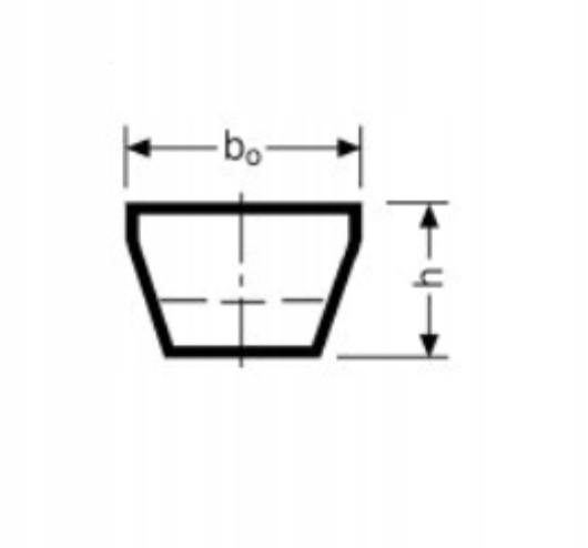 Pas klinowy SPB 1800 CONTITECH 16,3x13x1800
