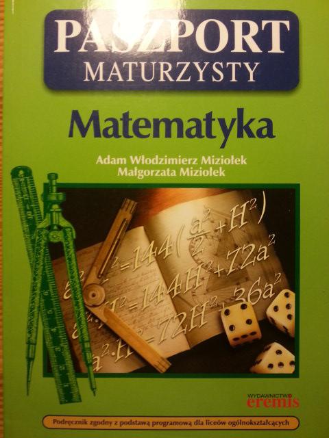 Paszport maturzysty - matematyka. Miziołek