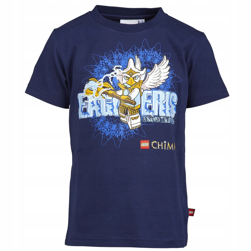 T-shirt LEGO CHIMA THOR 441 granatowy r.134