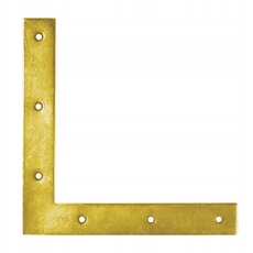 NAROŻNIK 300X300X40X4,0MM ocynk żółty 10szt