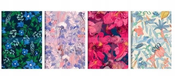 KALENDARZ 2025 KSIĄŻKOWY 10X15 WTV FLOWERS OXFORD