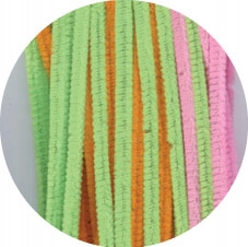 Zestaw kreatywnych drucików pluszowych 40 sztuk | Model DP-6995