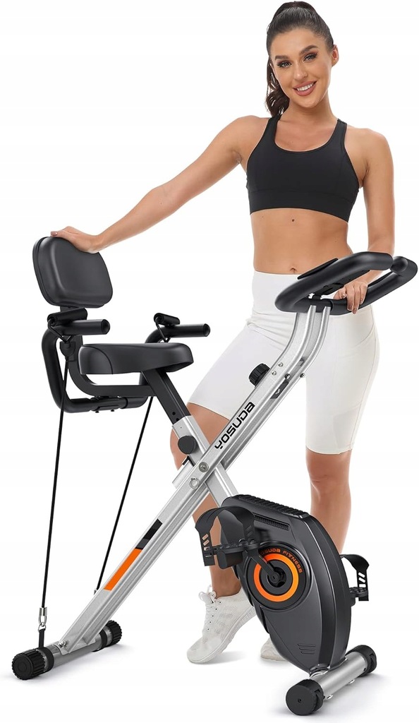 Rower treningowy, magnetyczny składany rower fitness,X-Bike,
