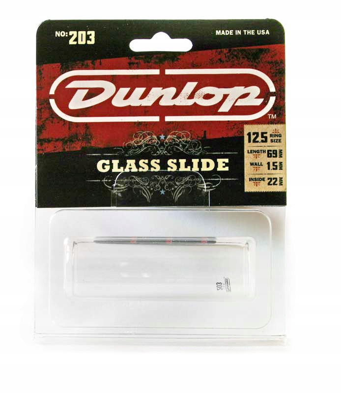 Slide Dunlop 203 szklany