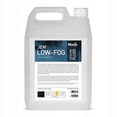 Martin Jem Low-Fog Fluid Płyn do dymu ciężkiego 5l
