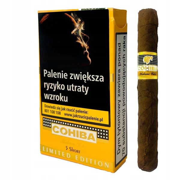 CYGARETKI COHIBA SHORT LIMITOWANE - TYLKO DLA FIRM