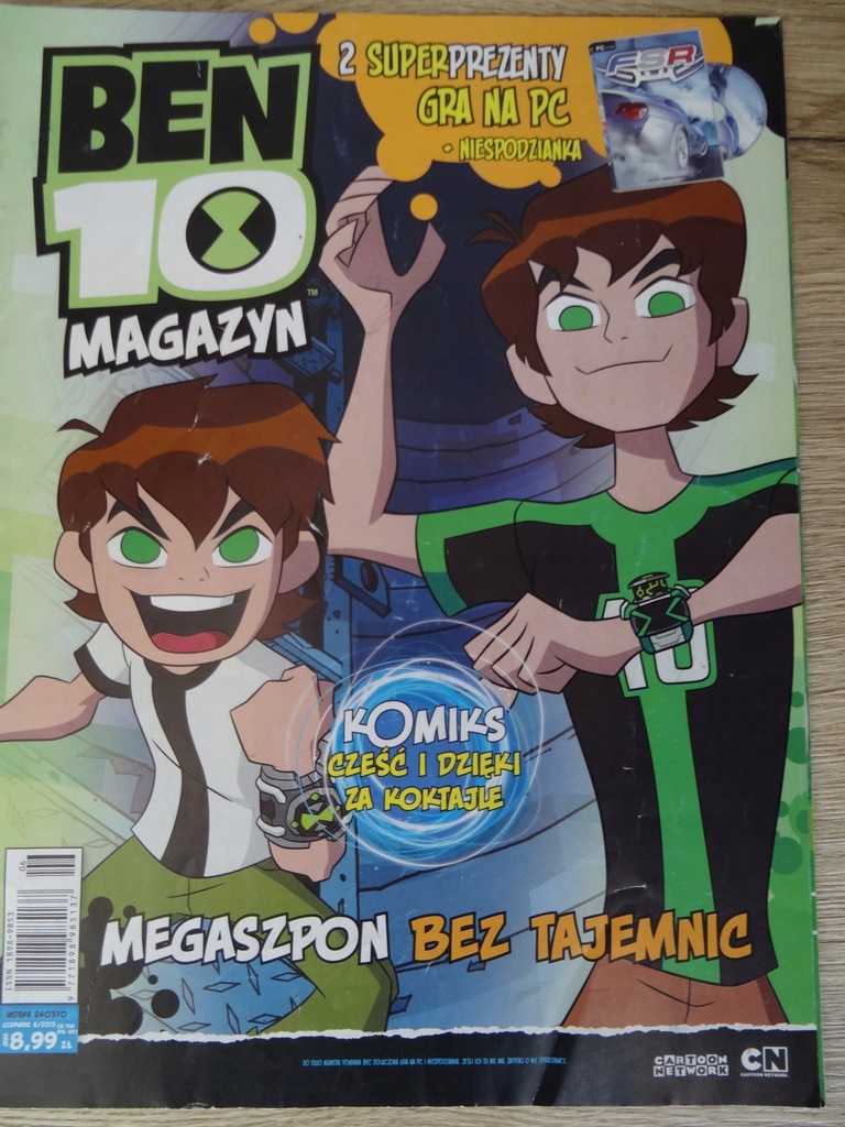 CARTOON NETWORK __BEN 10 MAGAZYN __ 6/2013