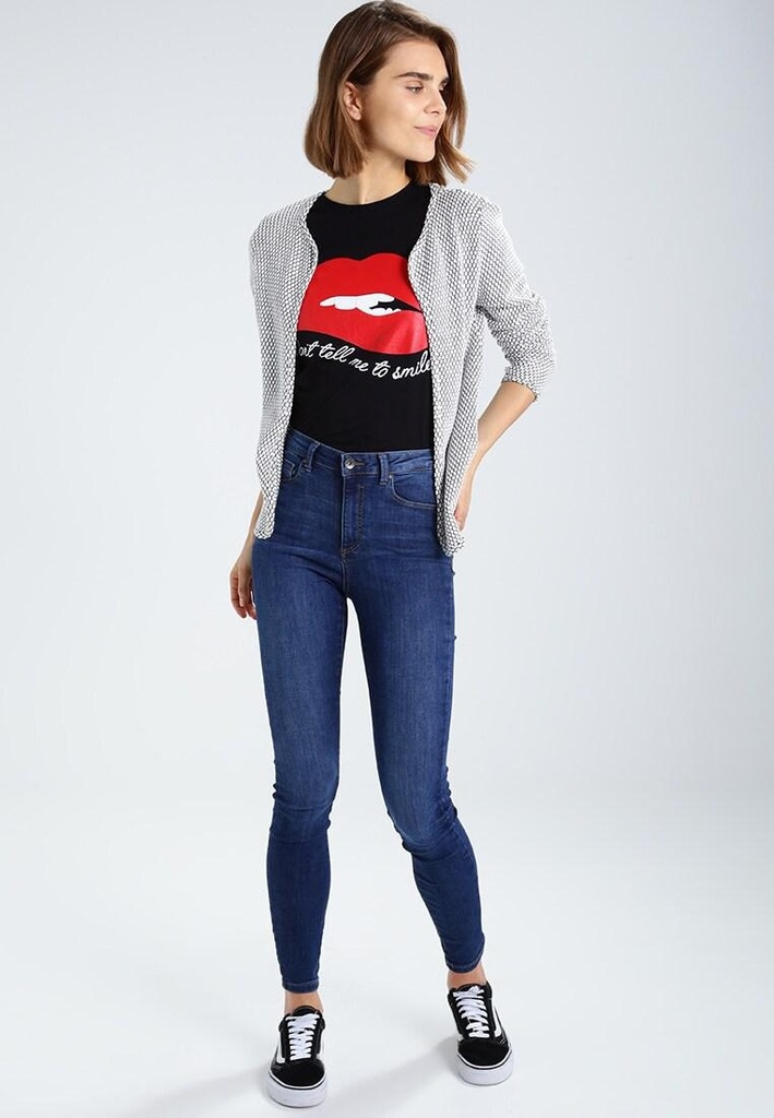 A8A203*VERO MODA SPODNIE JEANSOWE RURKI S P01