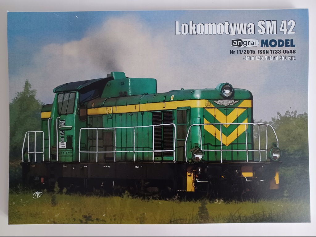 Lokomotywa SM 42 1:25 ANGRAF nr 11/2015