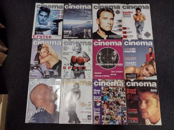 Magazyn Cinema rocznik 1996 - 12 numerów