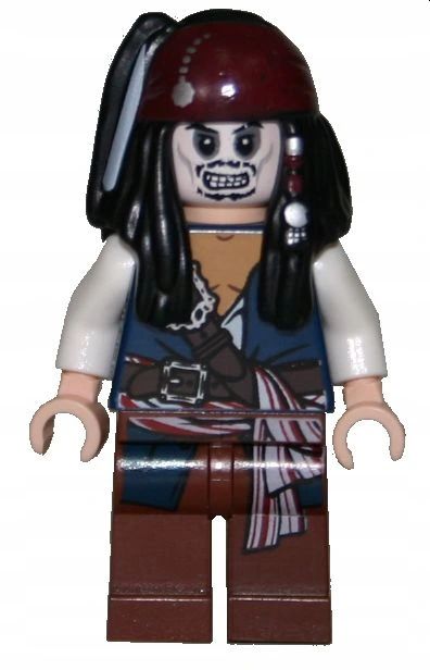 LEGO FIGURKA PIRACI Z KARAIBÓW JACK SPARROW poc012