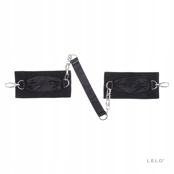 LELO SUTRA CHAINLINK CUFFS CZARNY KAJDANKI NIEWOLA
