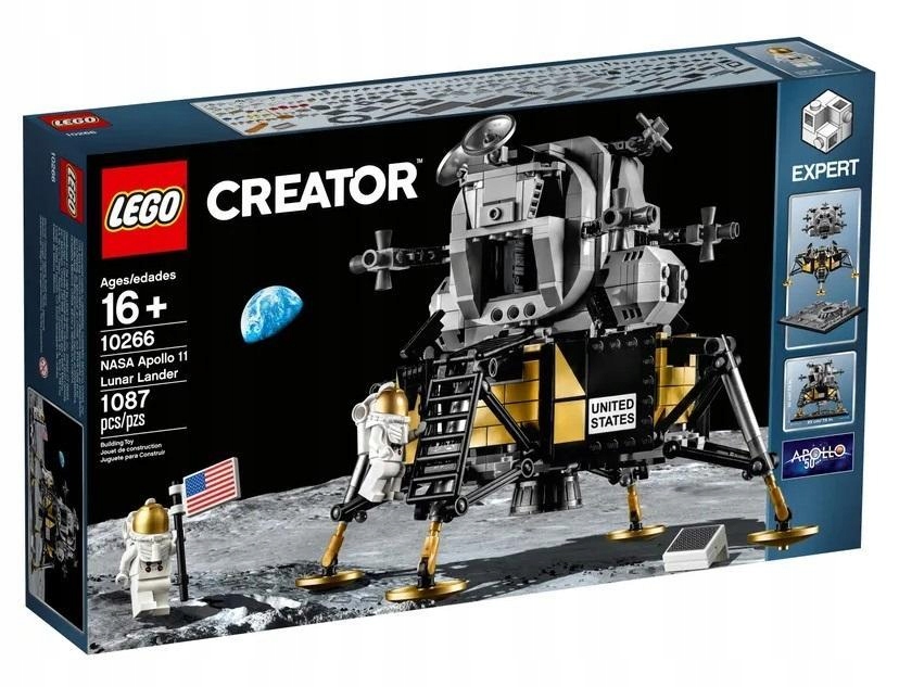 LEGO CREATOR 10266 LĄDOWNIK KSIĘŻYCOWY APOLLO 11