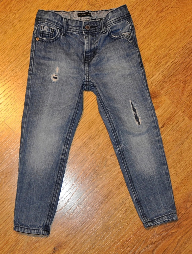 Dżinsy (spodnie), Reserved roz. 104 (3-4 lata)