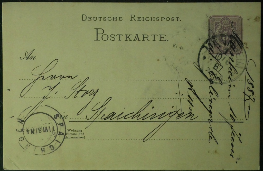 Niemcy zestaw kart pocztowych, przedwojennych (19