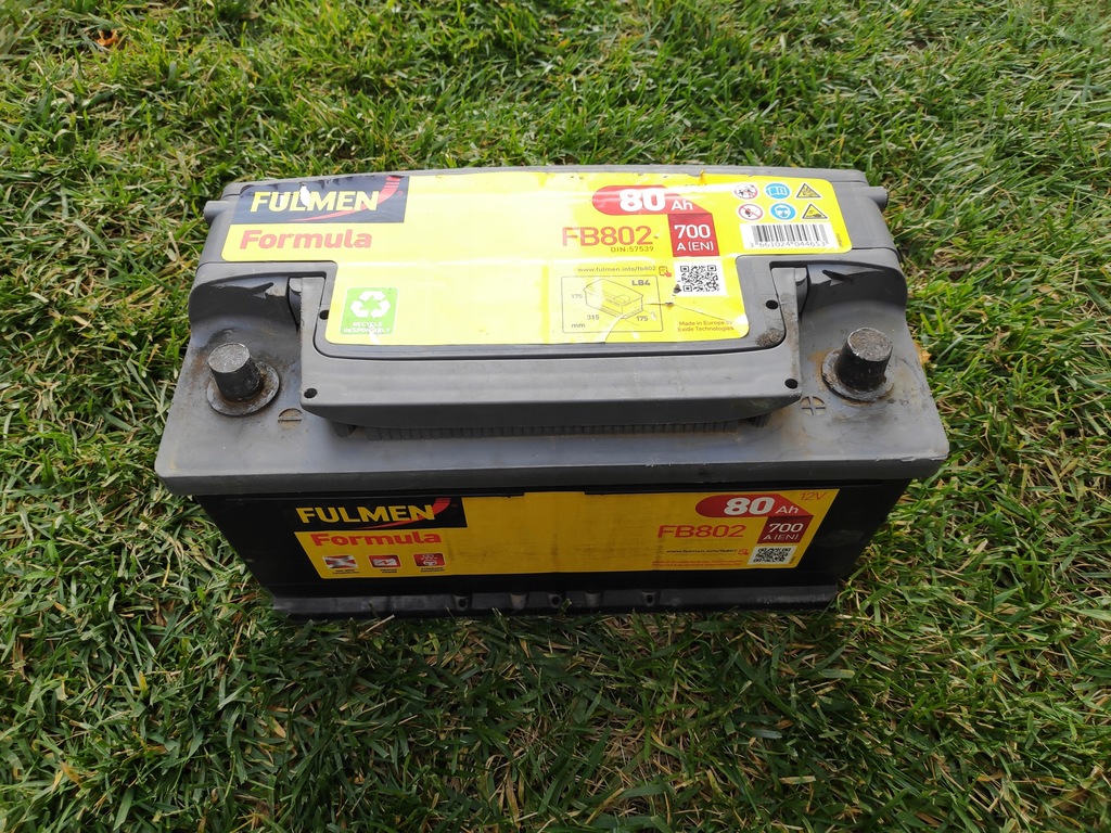 Batterie de démarrage FB802 Fulmen 12V 80Ah 700A