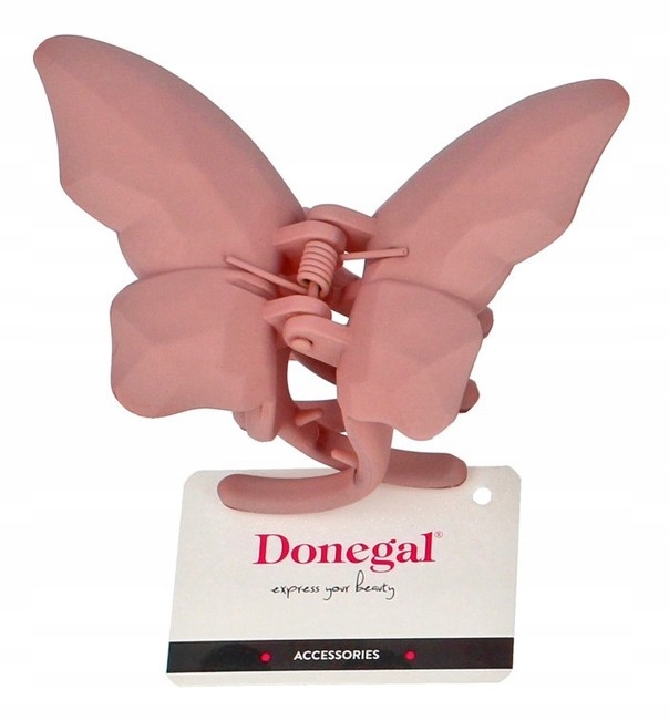 Donegal Klamra do włosów FA-5737 2 (Pudrowy Róż)