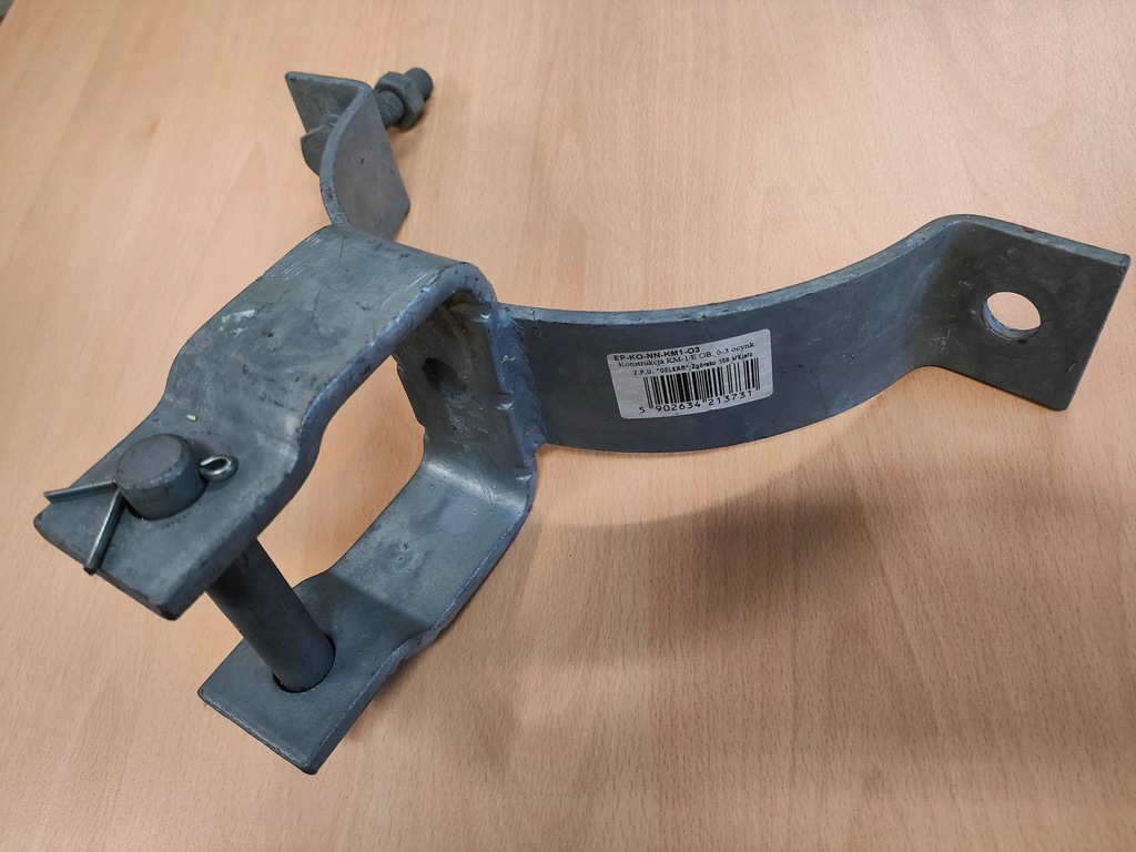 Konstrukcja mocna Km-1/E Ob.0-3 fi 240mm Na Słup Wir. Delkar