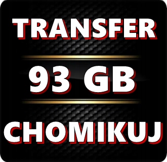 TRANSFER CHOMIKUJ 93 GB / 482 TYS PKT BEZTERMINOWO - PROMOCJA