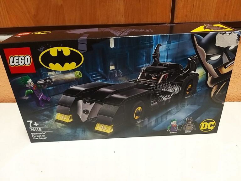 LEGO 76119 SUPER HEROES BATMOBILE POGOŃ ZA JOKERE