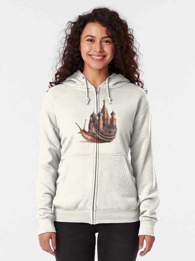 The Snailamp;39;s Daydream Zipped Hoodie