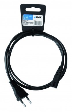 Kabel IBOX EURO 2-PIN AUDIO-RTV VDE IKZ3 (Euro / Euro 2-Pin / IEC 320 C7 -