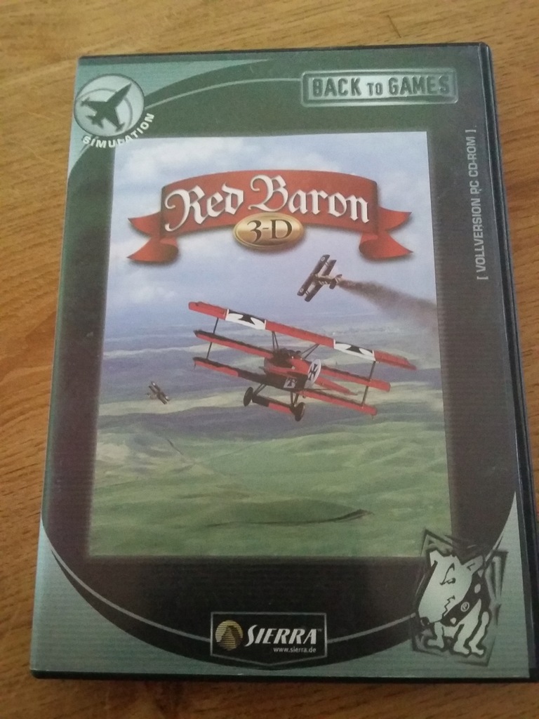 RED BARON 3D CZERWONY BARON GRA PC SYMULATOR
