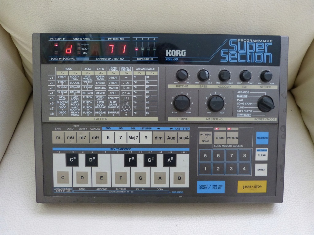 MODUL KORG PSS-50 SUPER SECTION MADE IN JAPAN 1984