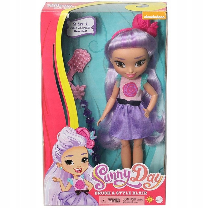 Lalka Blair włosy do stylizacji Sunny Day Mattel
