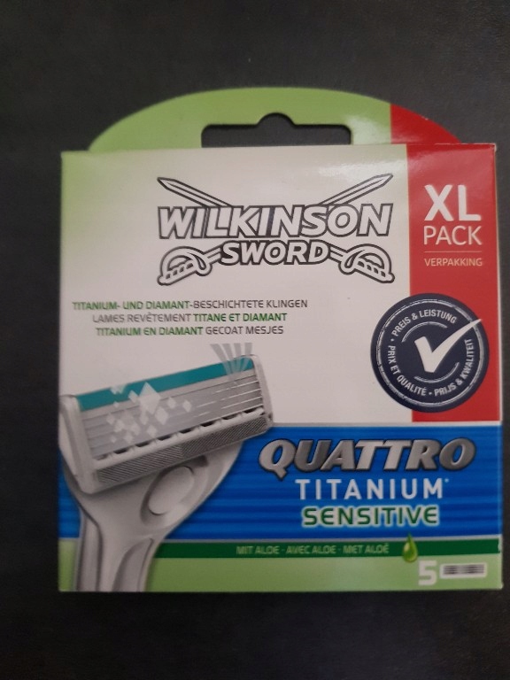 Wilkinson Sword Quattro Titanium 5szt Oryginalne