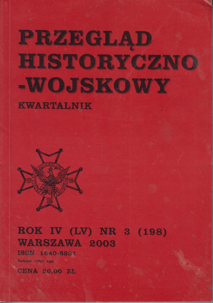 Przegląd Historyczno-Wojskowy IV/3 2003