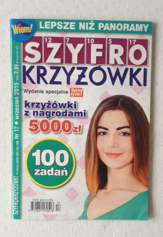 Szyfrokrzyżówki  nowe!!