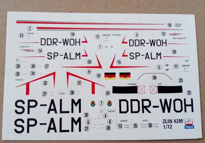 Купить Самолет ЗЛИН-42М, польская версия - масштаб 1/72: отзывы, фото, характеристики в интерне-магазине Aredi.ru